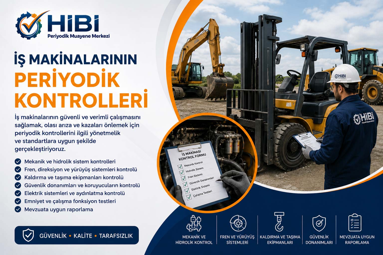 İş Makinalarının Periyodik Kontrolleri