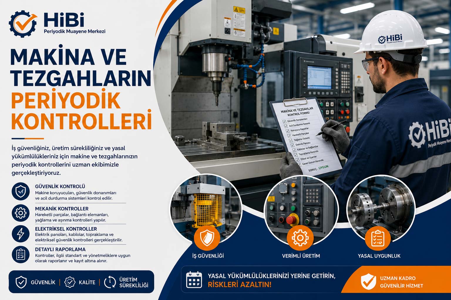 Makina ve Tezgahların Periyodik Kontrolleri