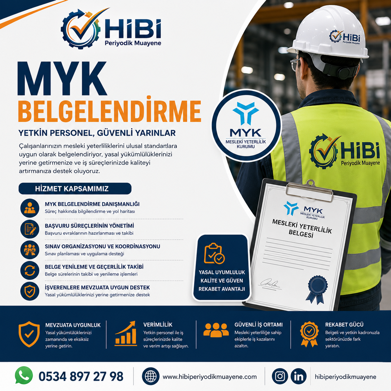 MYK Belgelendirme Hizmetleri