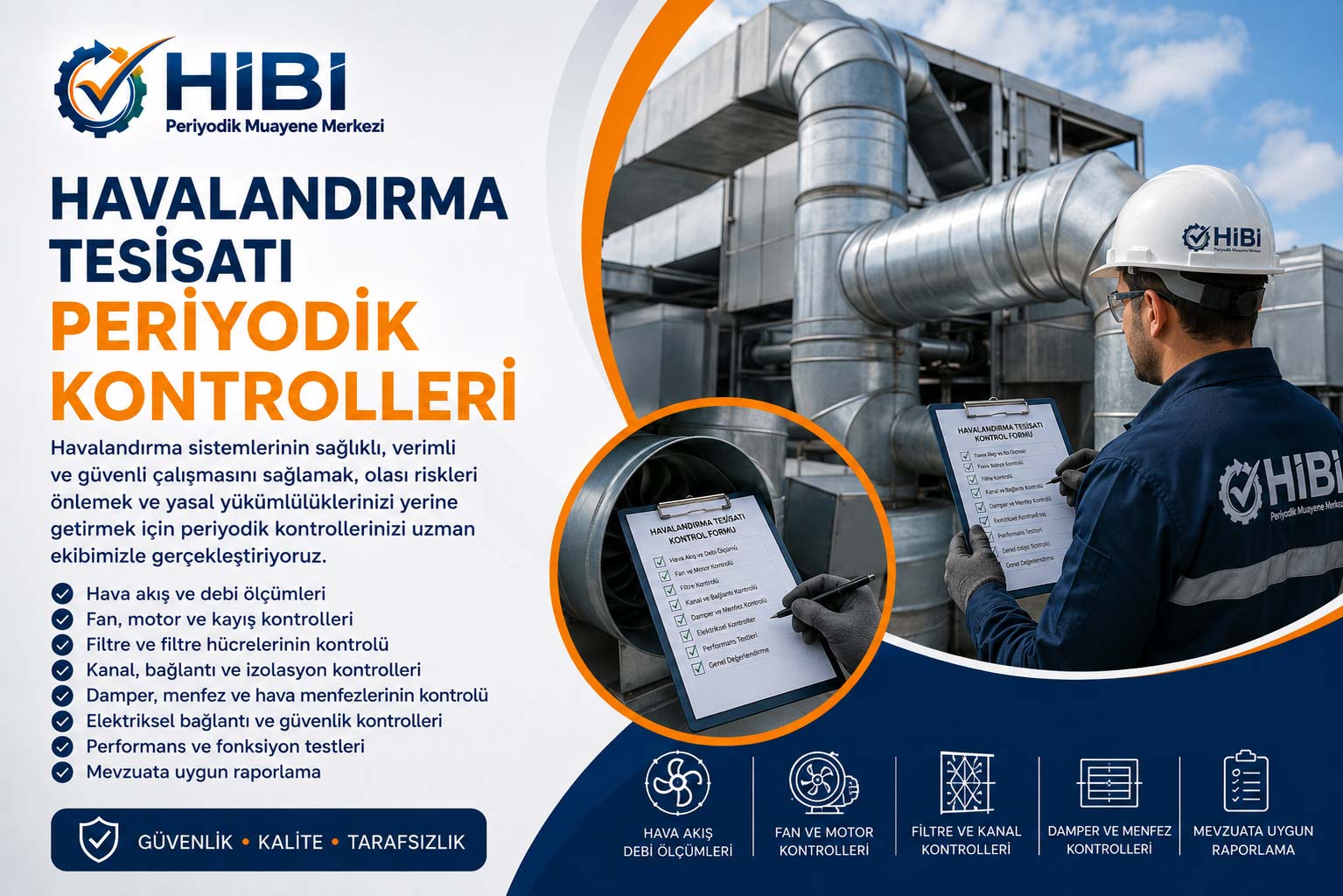 Havalandırma Tesisatı Periyodik Kontrolleri